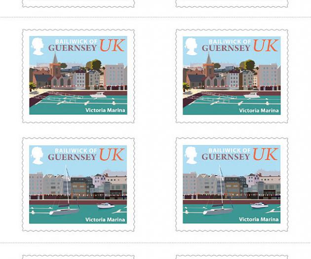 UK stamp booklet coasts x10 Guernsey Post Ltd